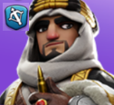 Jasser portrait with troop symbol