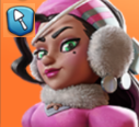 Mia portrait with troop symbol