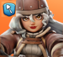 Norah portrait with troop symbol